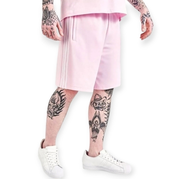 Adidas Men's Pink Activewear Shorts Size M - Picture 1 of 14